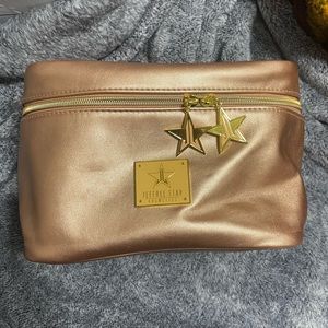 JEFFREE STAR Rose Gold Makeup Bag